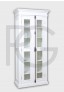 Glass Display Cabinet - RAL 9003